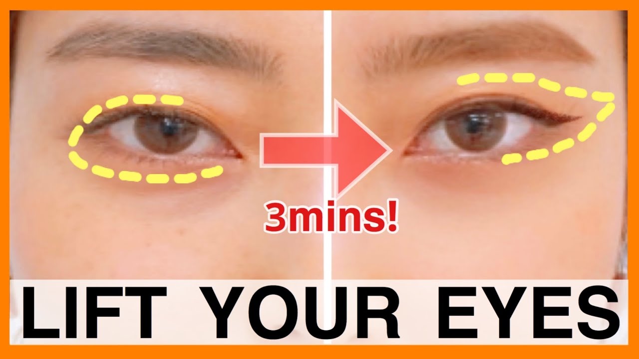 Only 3 mins!! Make Your Eyes Bigger Naturally (Fast Results) | Lift Up the Corners of the Eyes
