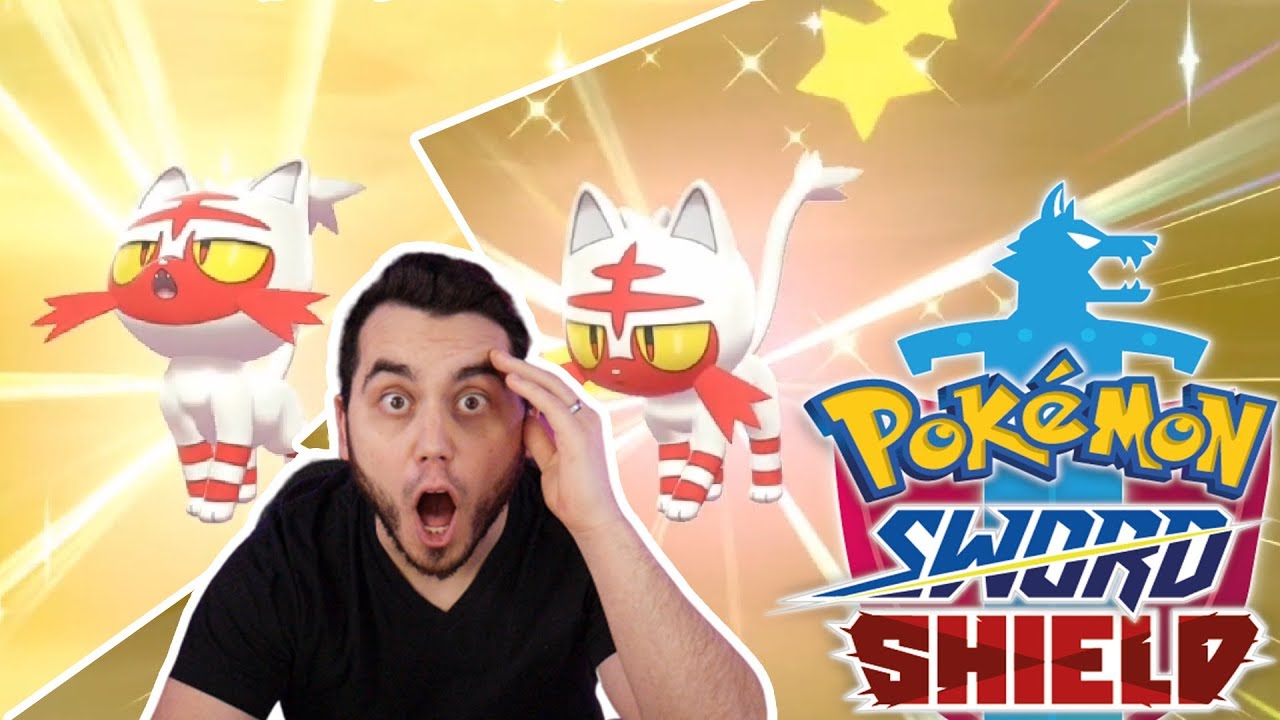 TWO SHINY LITTEN! INCREDIBLE! Pokemon Sword and Shield Shiny Reaction!