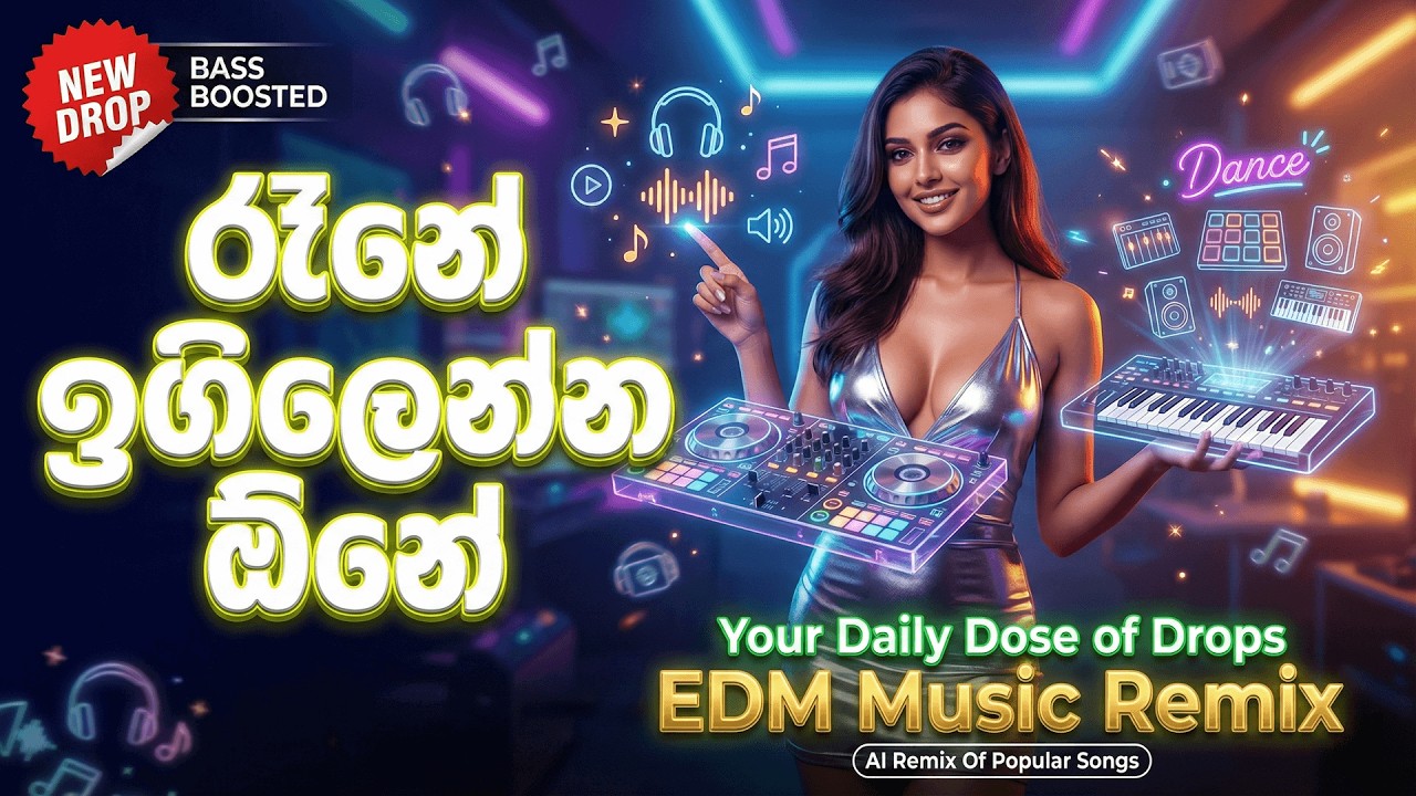 Ranee Igilenna Oni (රෑනේ ඉගිලෙන්න ඕනේ) – Milton Mallawarachchi | EDM Remix ⚡