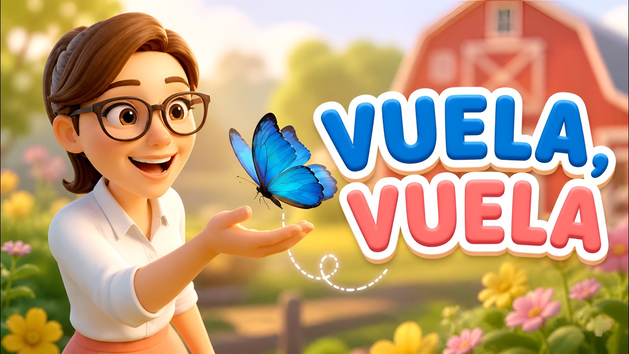 Estimulación del HABLA para Bebés: La Mariposa Azul 🦋 (Baja Estimulación)