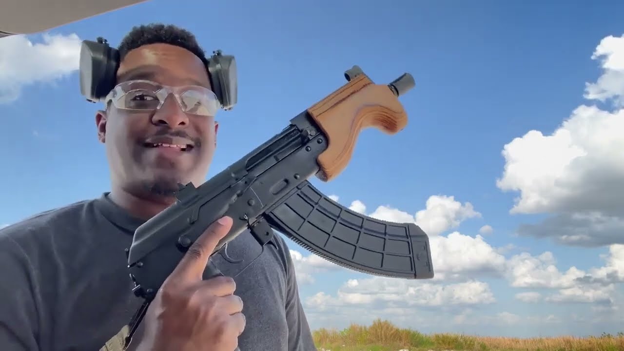 Micro Draco: First Shots With My New AK Pistol!