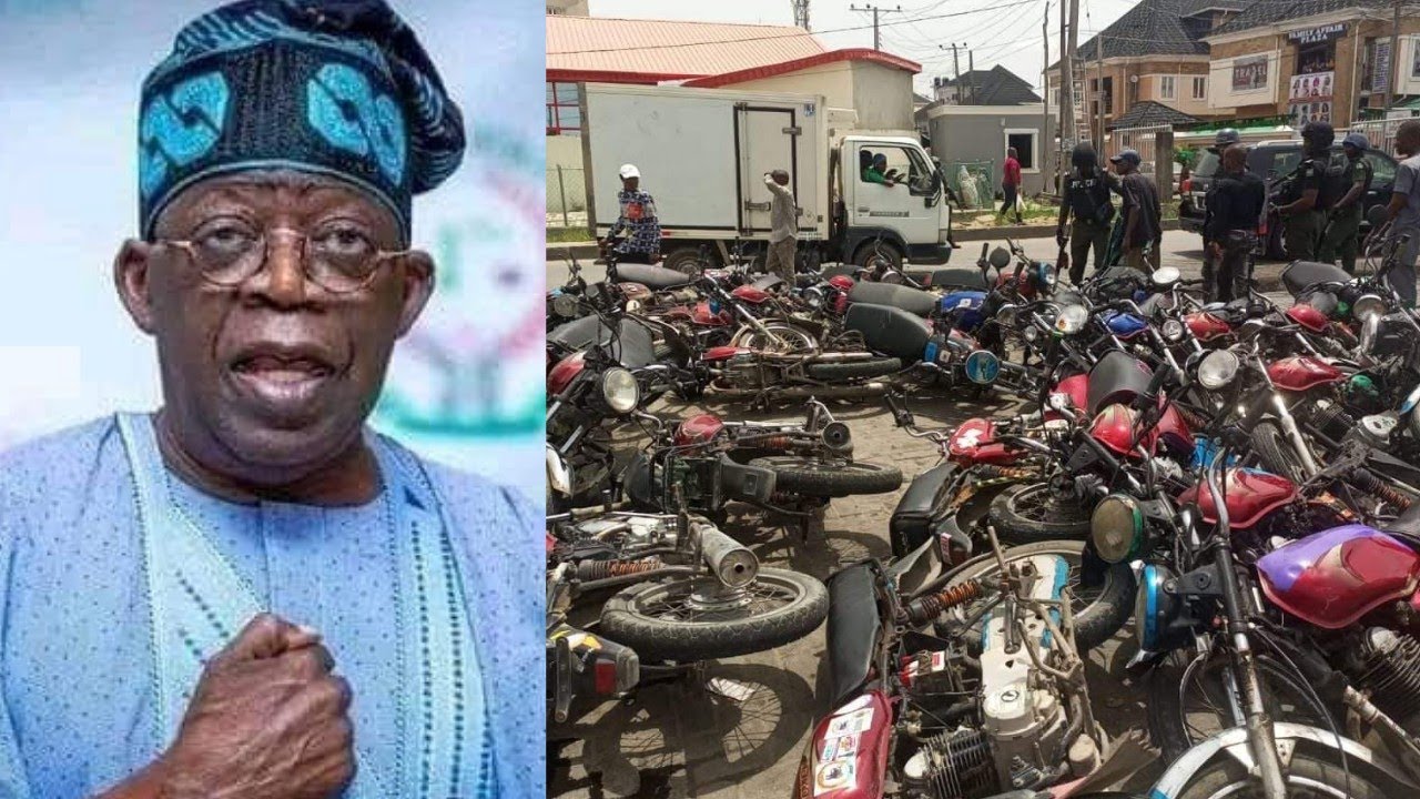 TINUBU FINALLY VOICE OUT ON OKADA RIDERS AS HE VISITS EMIR OF ILORIN