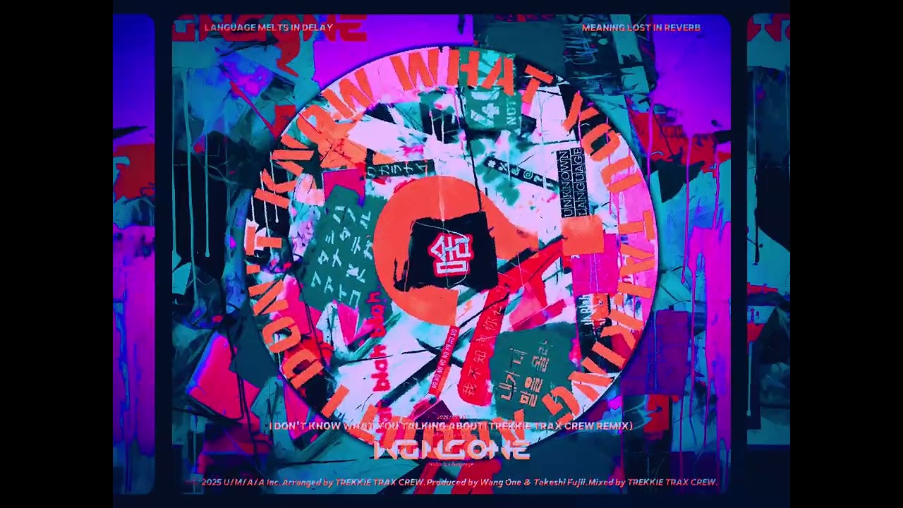 Wang One - IDK -idontknowwhatyoutalkingabout- TREKKIE TRAX CREW Remix（Music Video）