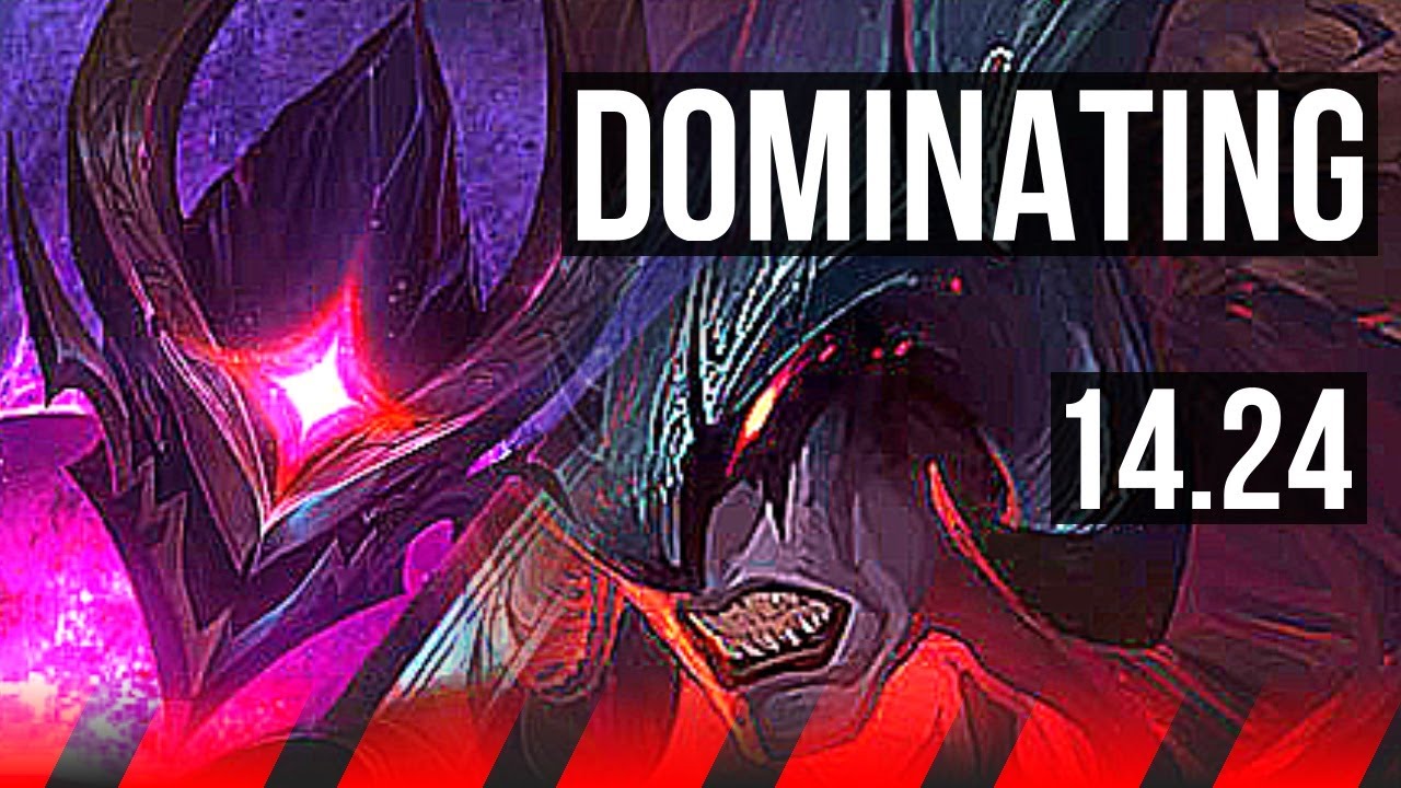 MORDEKAISER vs AATROX (TOP) | Dominating | KR Master | 14.24