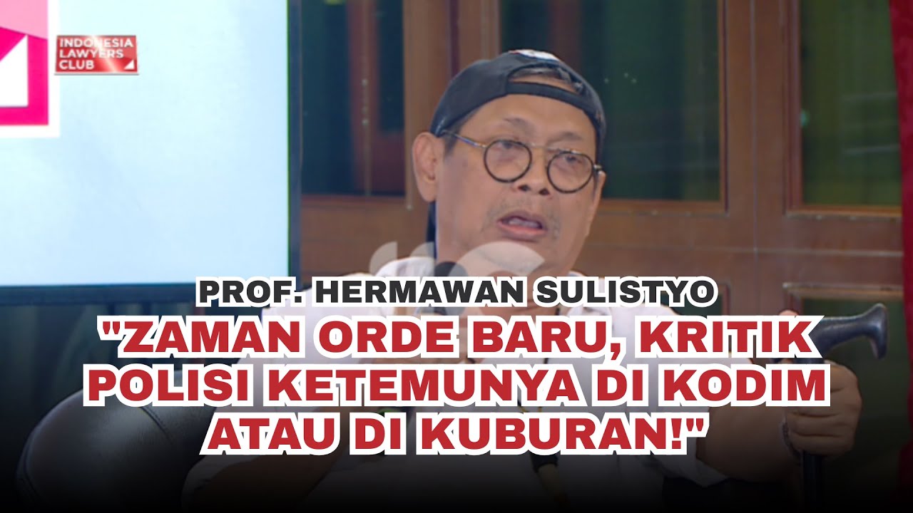 ZAMAN ORDE BARU, KRITIK POLISI KETEMUNYA DI KODIM ATAU DI KUBURAN