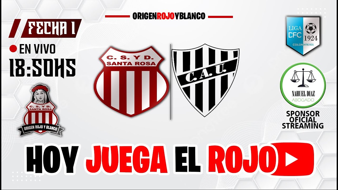 EN VIVO | SANTA ROSA vs UNIDOS | 1° FECHA APERTURA 2026