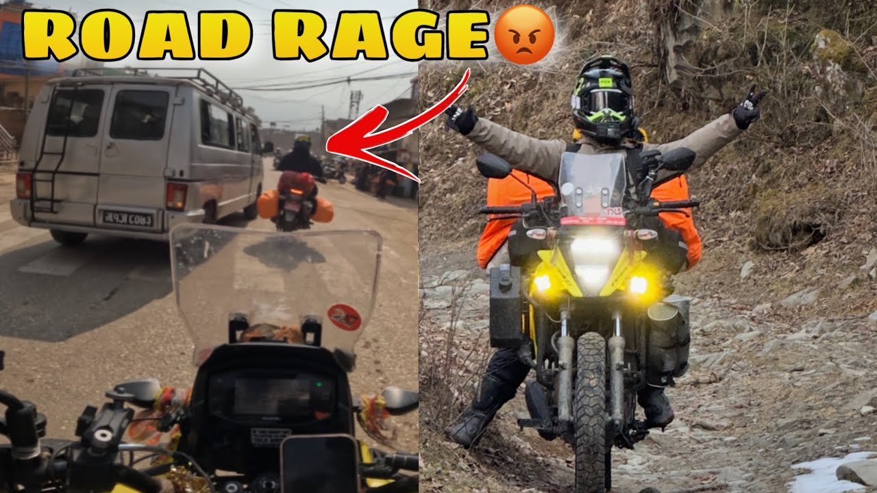 DONT DO THIS STUPIDITY 😡 || NUWAKOT - KTM || SUZUKI V-STROM SX 