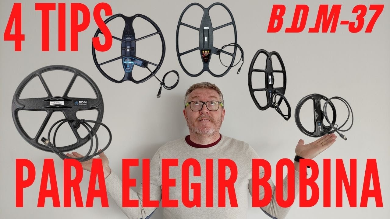 👉🔥4 TIPS para elegir una bobina para tu DETECTOR de METALES🔥