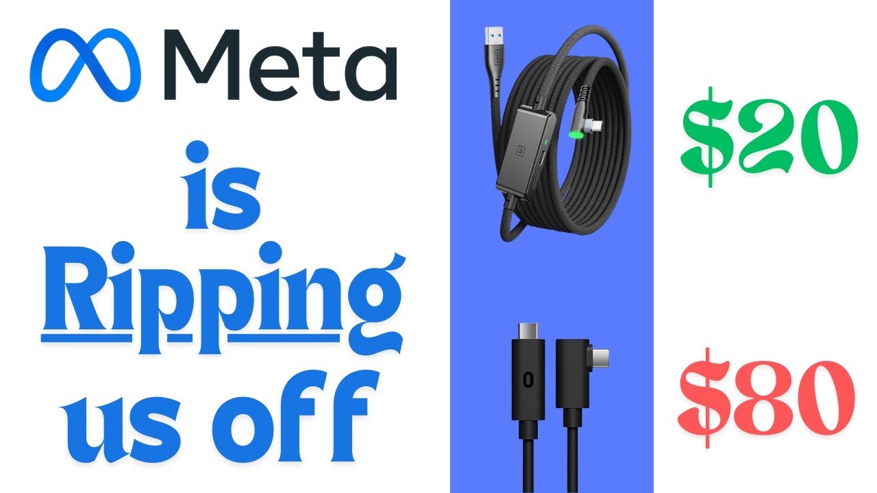 Meta Quest Link Cable alternative INIU