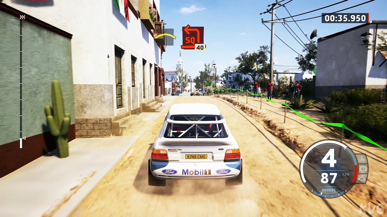 EA Sports WRC - Ford Escort RS Cosworth 1993 - Gameplay (PC UHD) [4K60FPS]