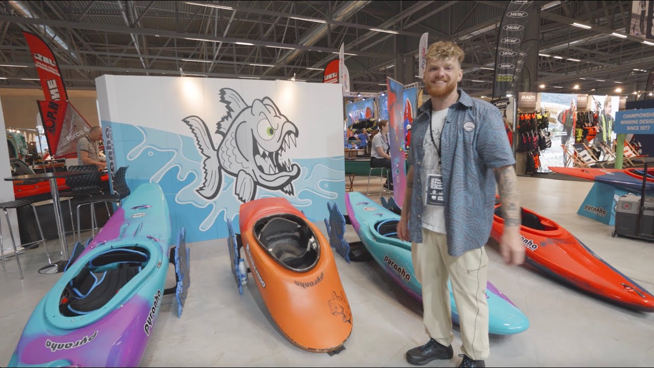 Paddling Life Paddle Sports Show- Highlight Pyranha Kayaks , P & H ,Venture, and Palm Products