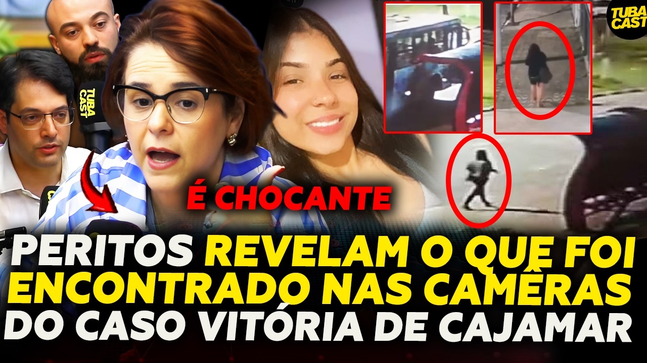 CASO VITÓRIA DE CAJAMAR: CÂMERAS ALTERADAS CHOCAM!!— Carla Albuquerque, Arthur Novais, Michel Spiero