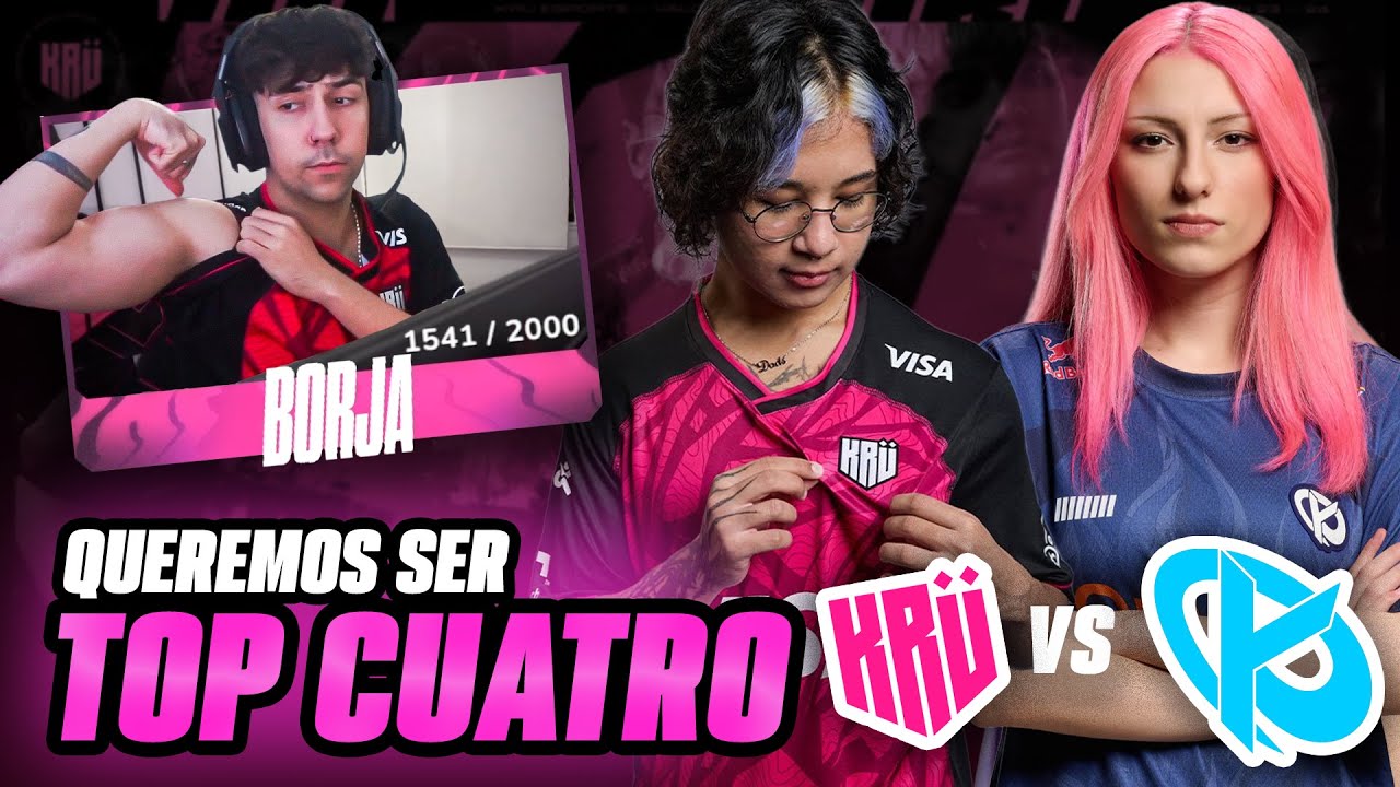 PELEAMOS el TOP 4 DE LA CHAMPIONS - KRÜ BLAZE vs KC - KRÜ b0rjacs