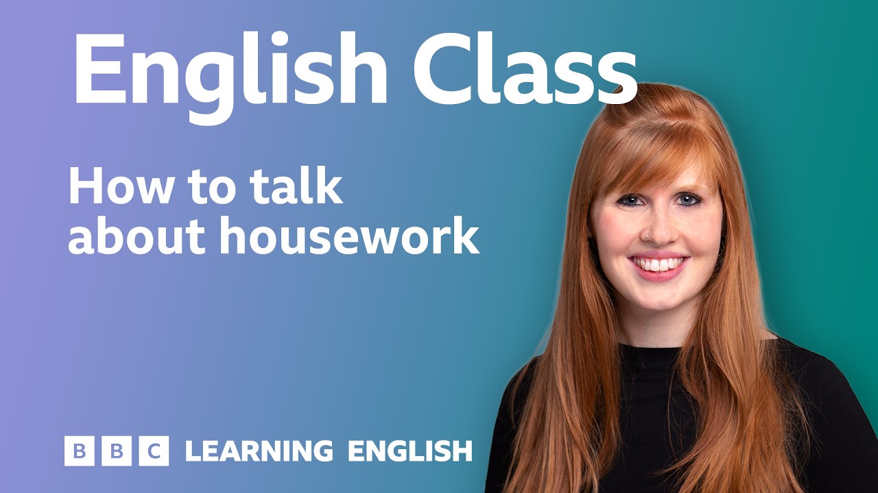 🧹 How to talk about housework in English | Live English Class
