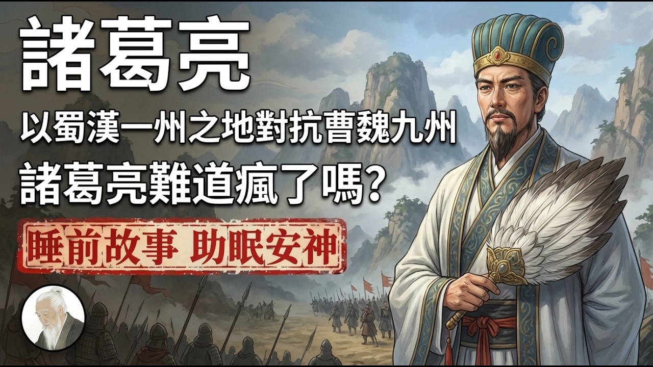 連死對頭司馬懿都嘆服天下奇才，諸葛亮的本事難道還用質疑嗎？｜睡前歷史故事