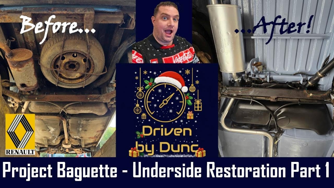 Pt3 - Project Baguette! - Underside Restoration Begins Part 1