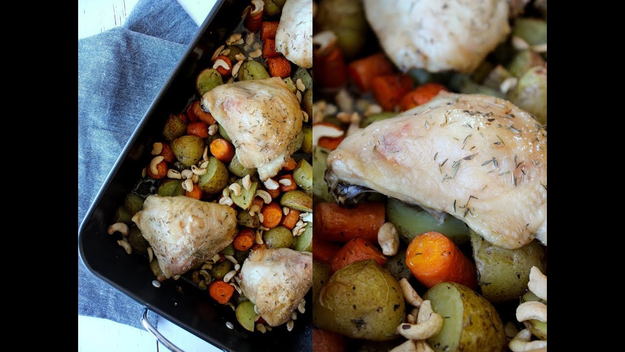 Kylling Og Kartofler I Ovnen - Nemmere Bliver Det Ikke! - One Kitchen DK