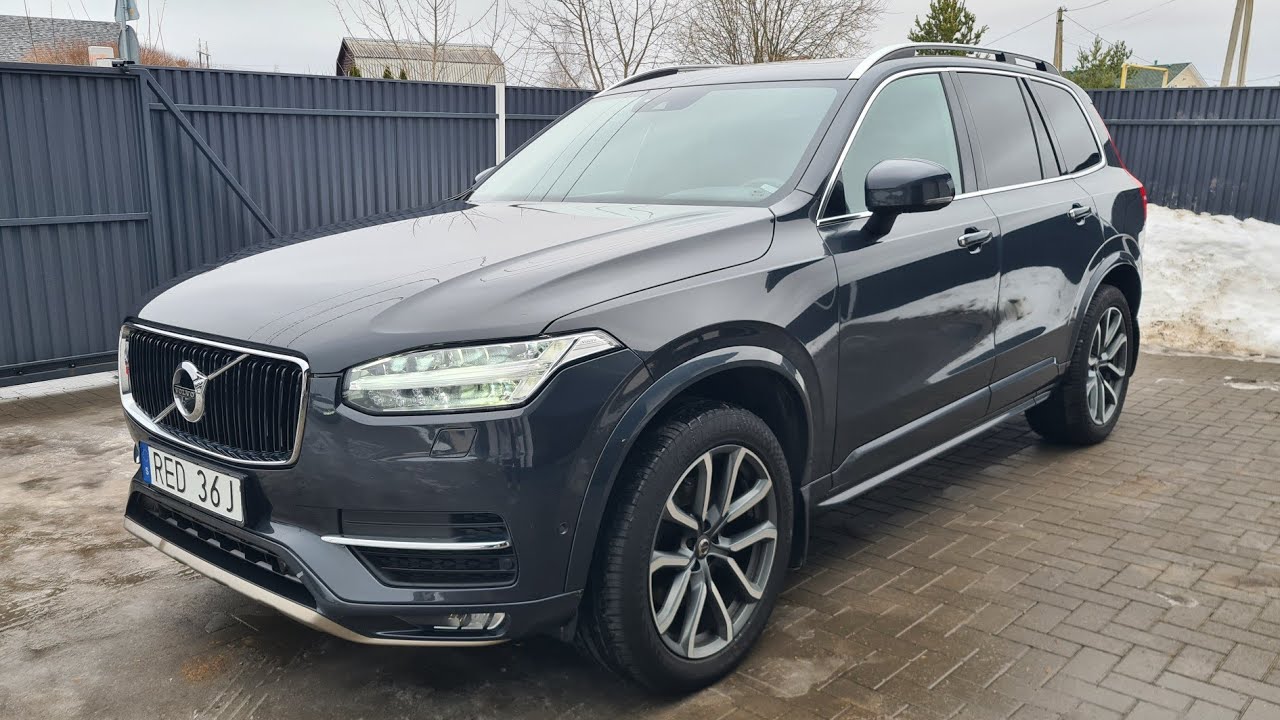 Volvo XC90 D5 AWD 2019! 2.0 дизель 235 л.с! Harman/Kardon, панорама, камеры  360⁰, BLIS, VOC, 7 мест