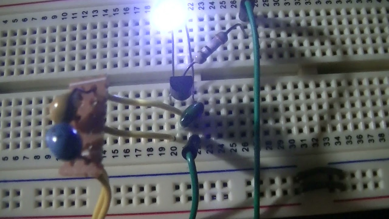 Single coil joule thief.