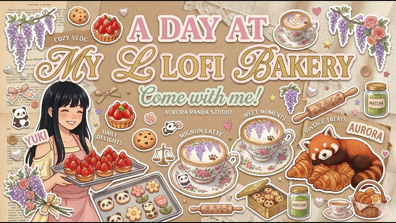  You Work in the Cutest Vintage Coffee Shop Ever ☕ Cozy Lofi Study  And Relaxation - No Ads