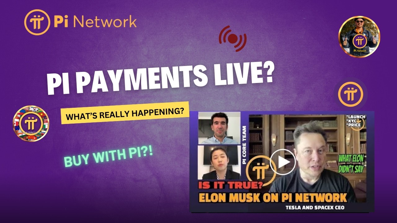 Pi Network Coin NOW LIVE for Buying & Payments? GCV 314.159 Explained