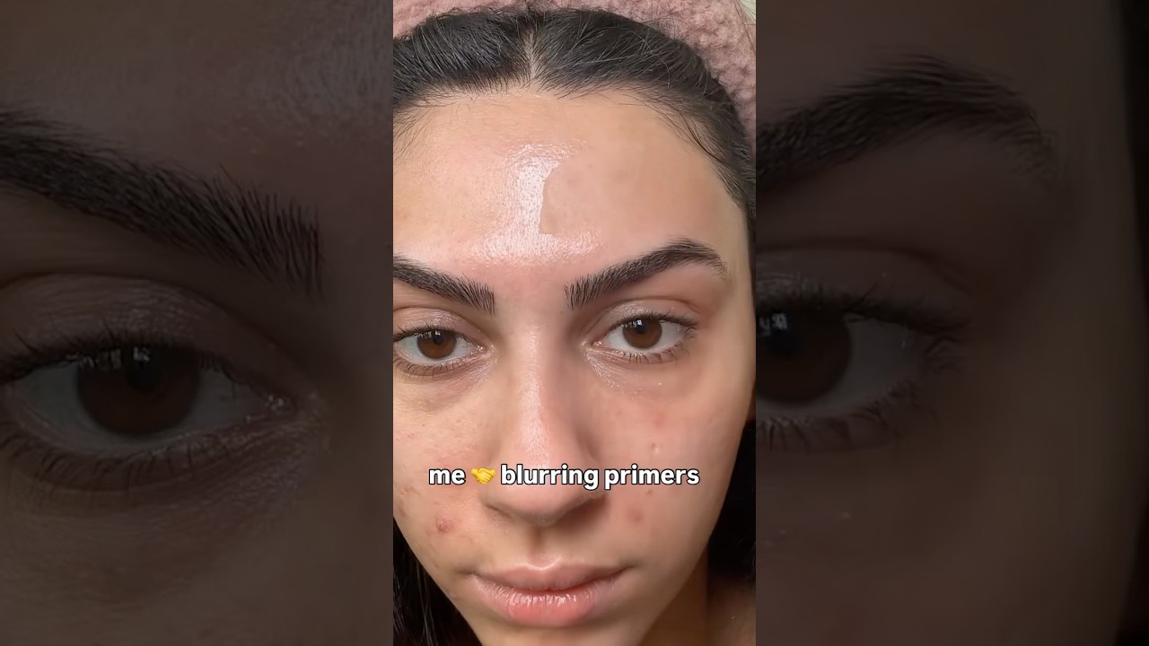 Pore blurring primer from Grown Alchemist!! So good for textured skin, acne, and pores #primer