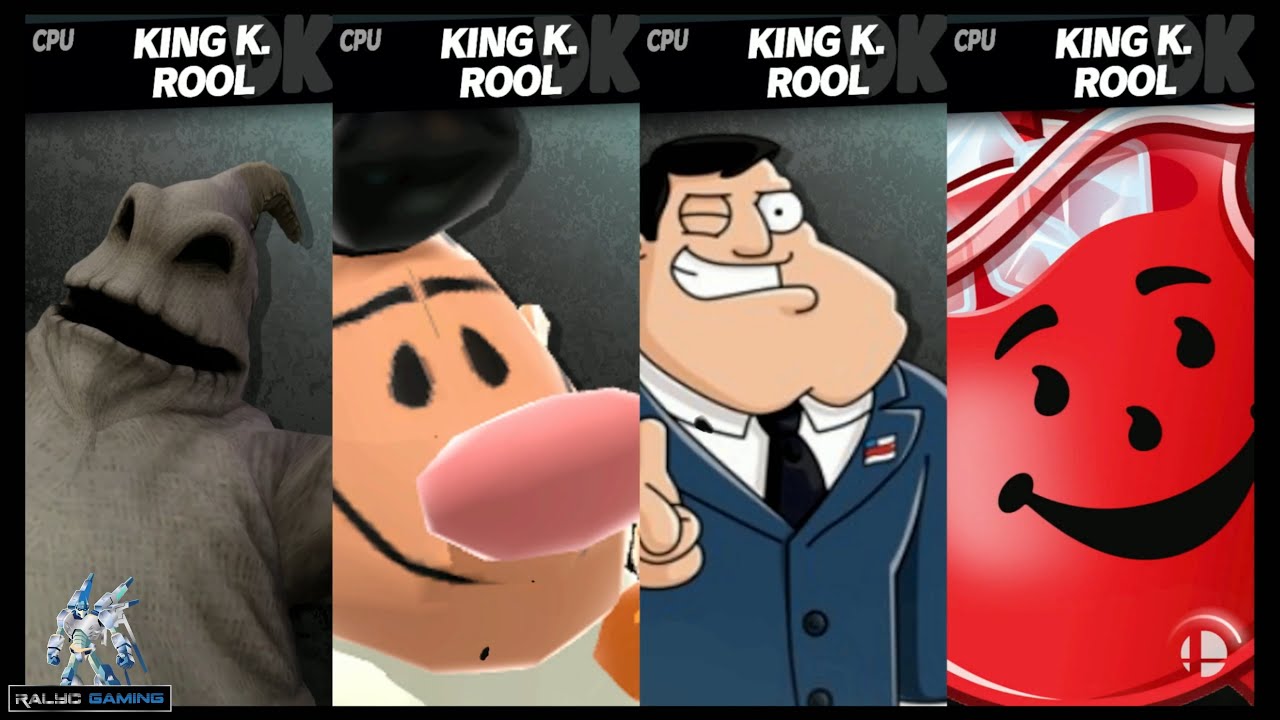 Oogie Boogie vs Harold vs Stan Smith vs Kool-Aid Man