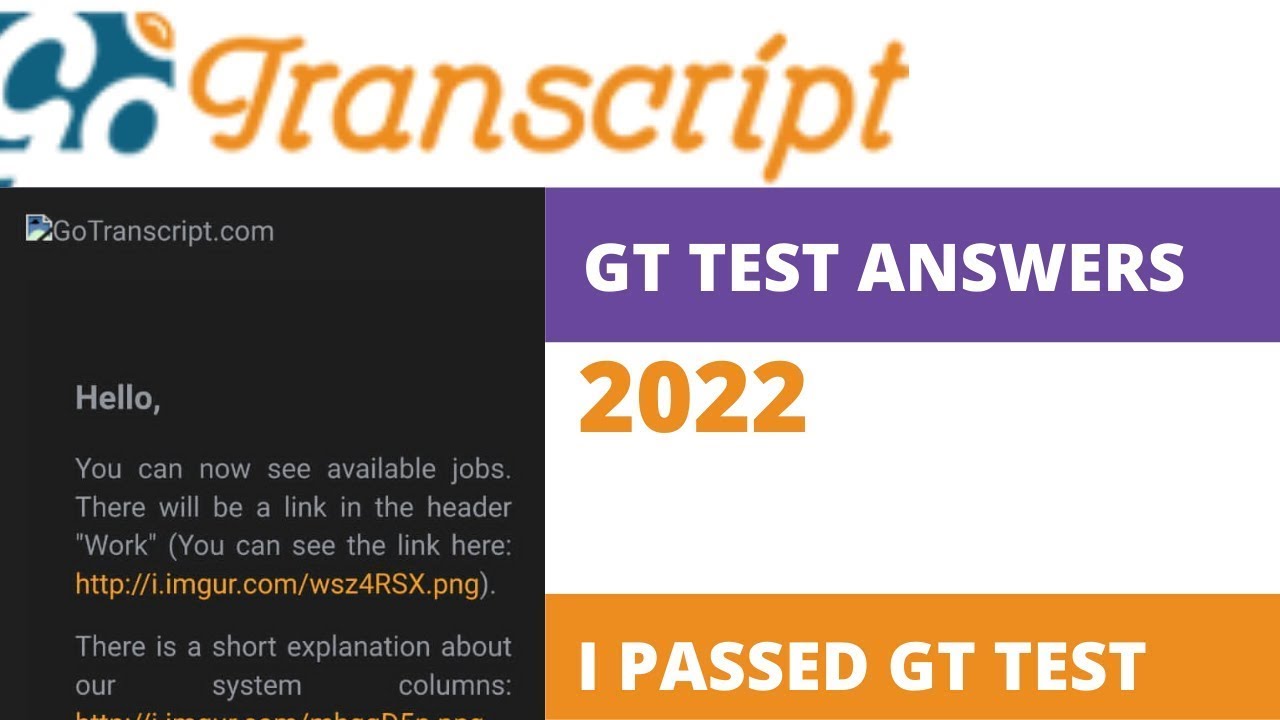 GoTranscript Worst  Audio Test Don't Attempt it.