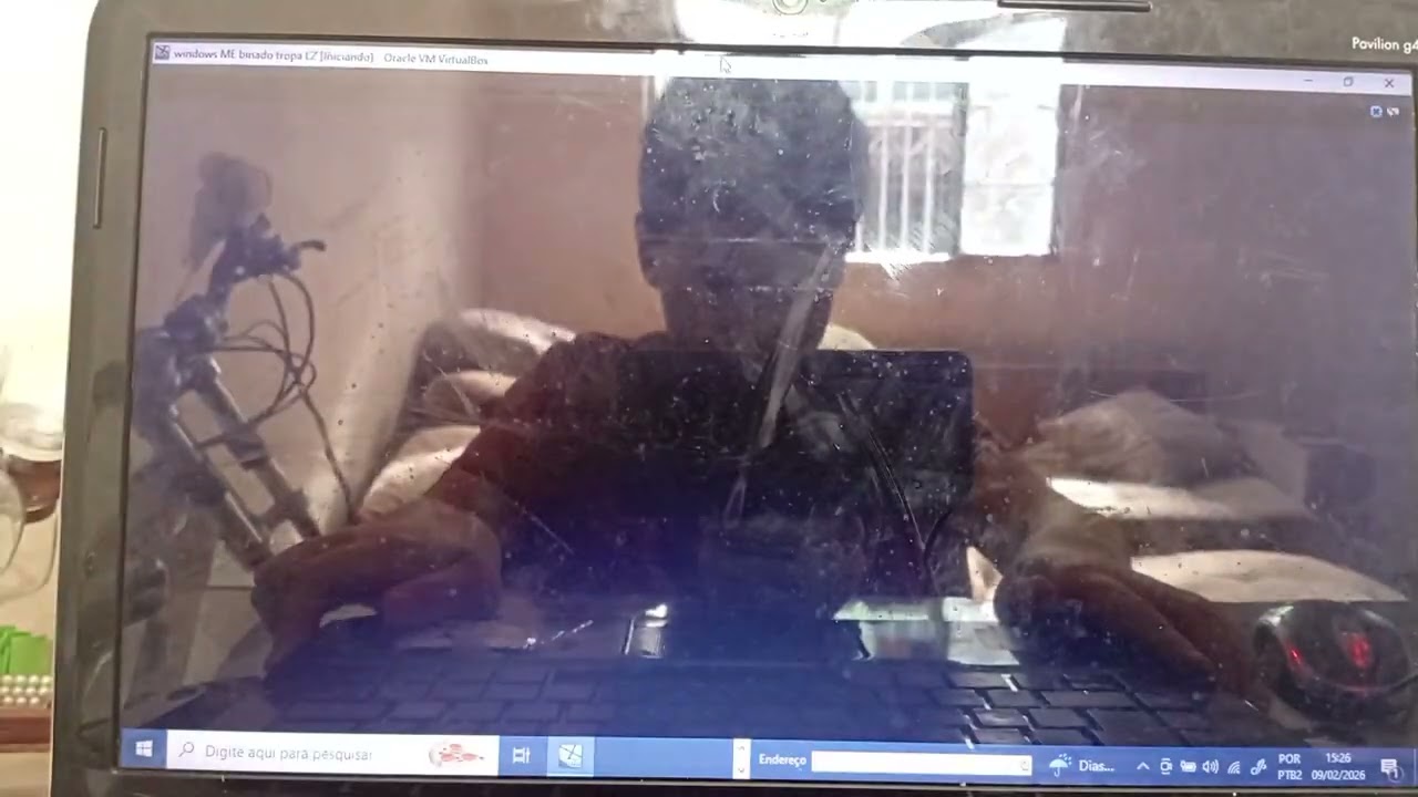 Instalação do windows ME e deu errado