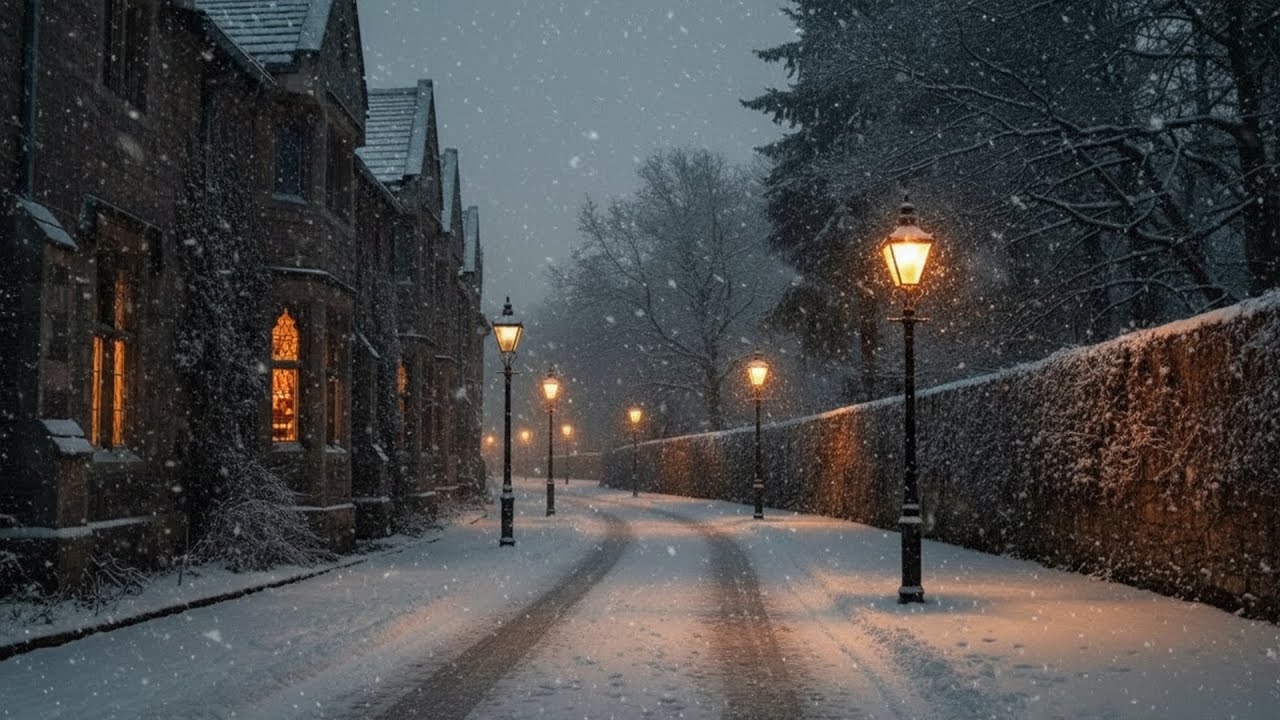 Sinatra & Friends ❄️ Golden Oldies at Snowfall Lane: Dark Academia Music | Elvis, Nat King Cole