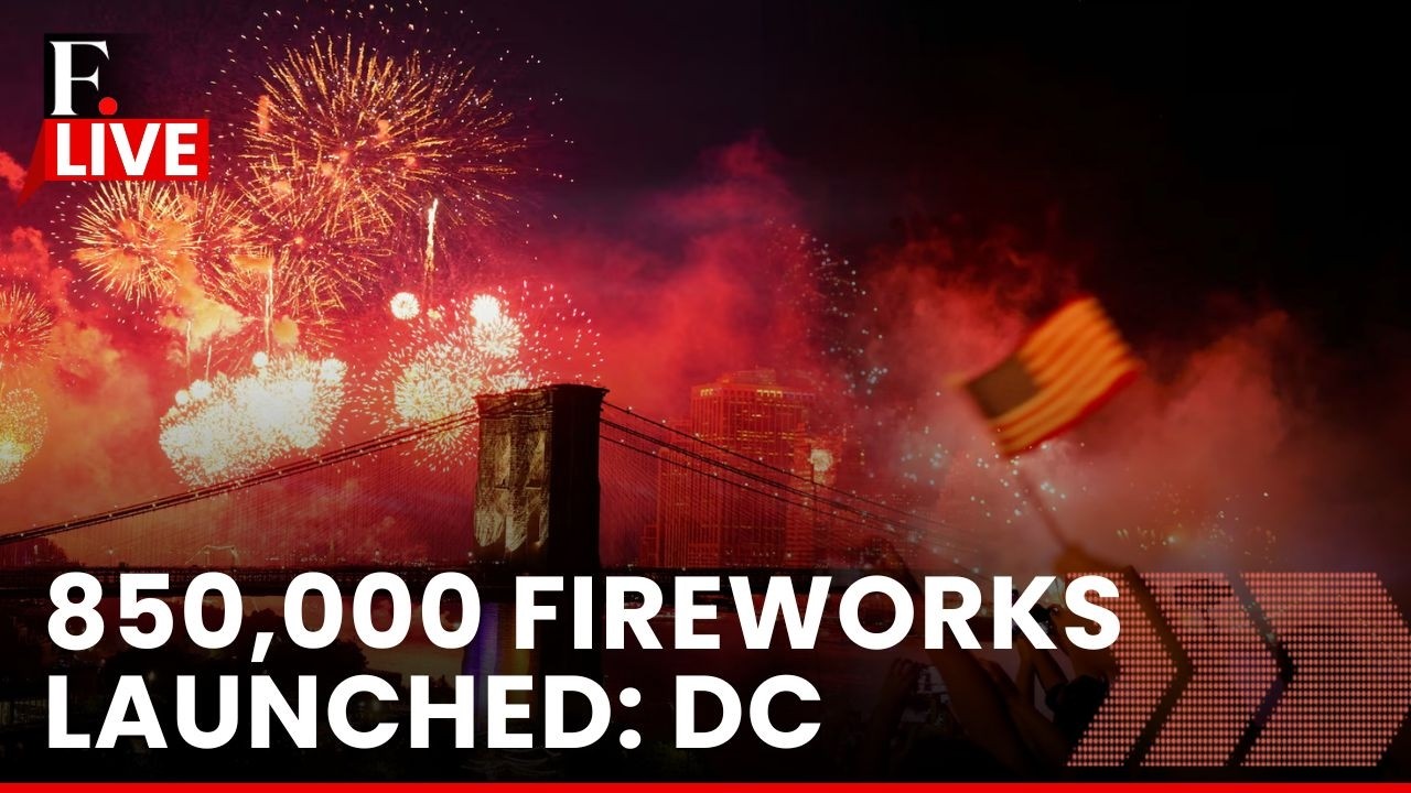 4th July Fireworks LIVE: Washington DC Launches Largest Firework Display in History |