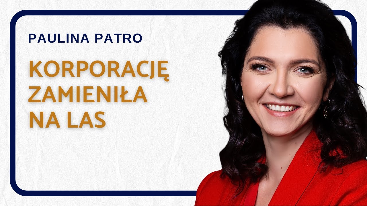 Lasoterapia stała się moją nową pracą - rozmowa z Pauliną Patro