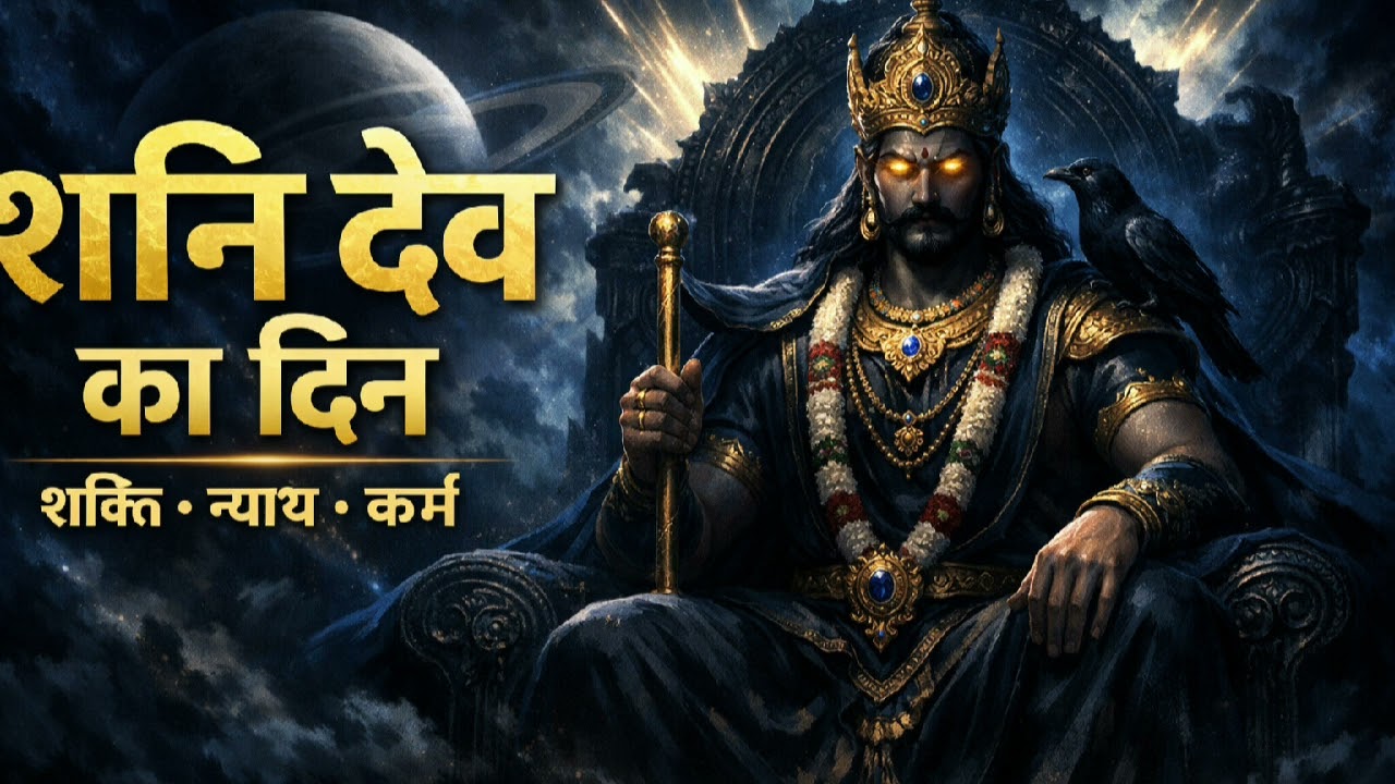 शनिवार की शक्ति 🔱 | Shani Dev Bhajan | कर्म सही तो डर कैसा? | Saturday Devotional Song