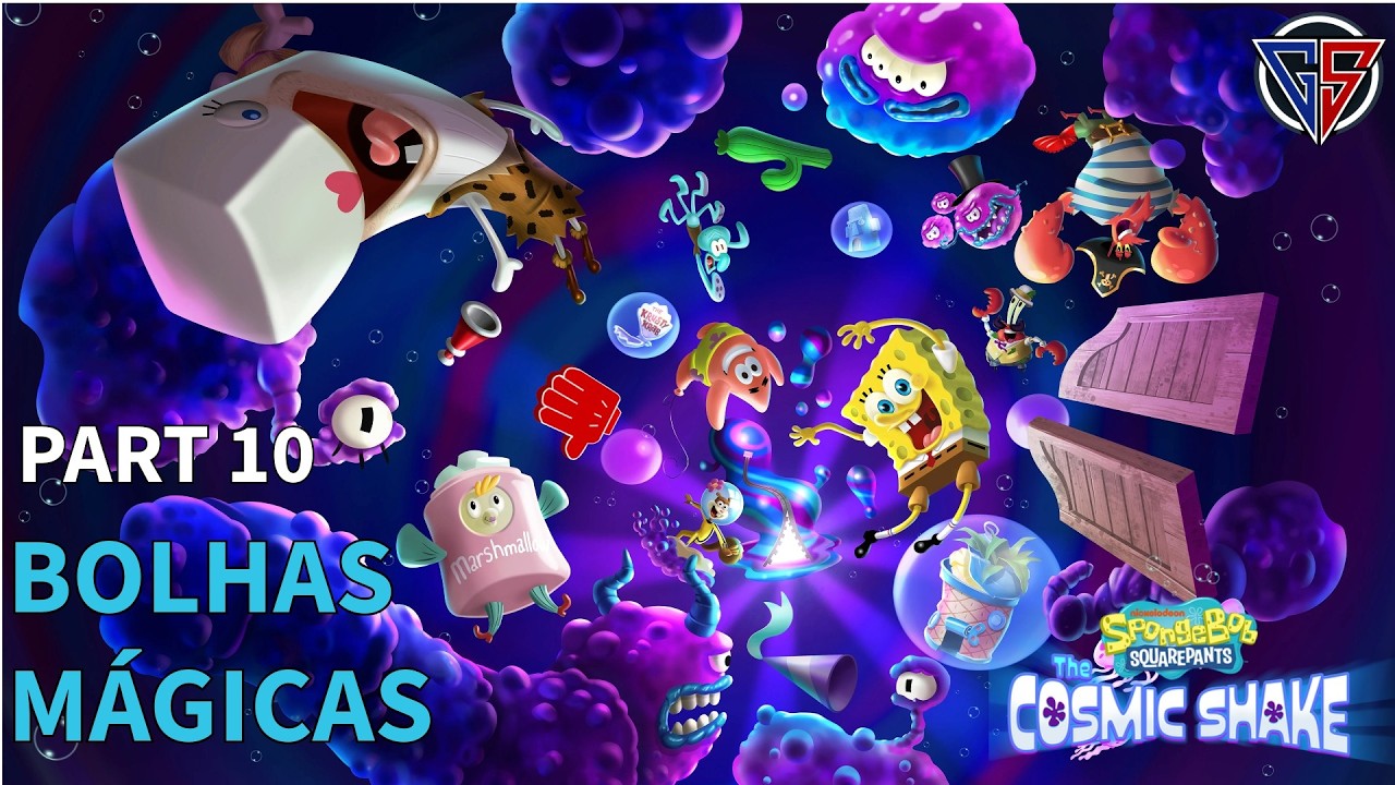 Bob Esponja: The Cosmic Shake – Parte 10 | Consertando a Varinha de Bolhas Mágicas (PS5 4K)