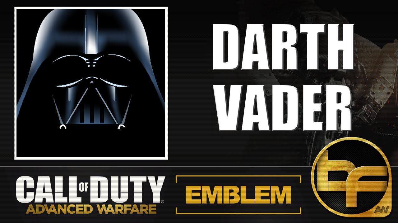 COD Advanced Warfare Emblem Tutorial #54 - Darth Vader