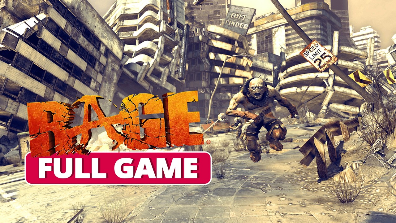 Rage | Full Game Walkthrough | PS3 60FPS | No Commentary