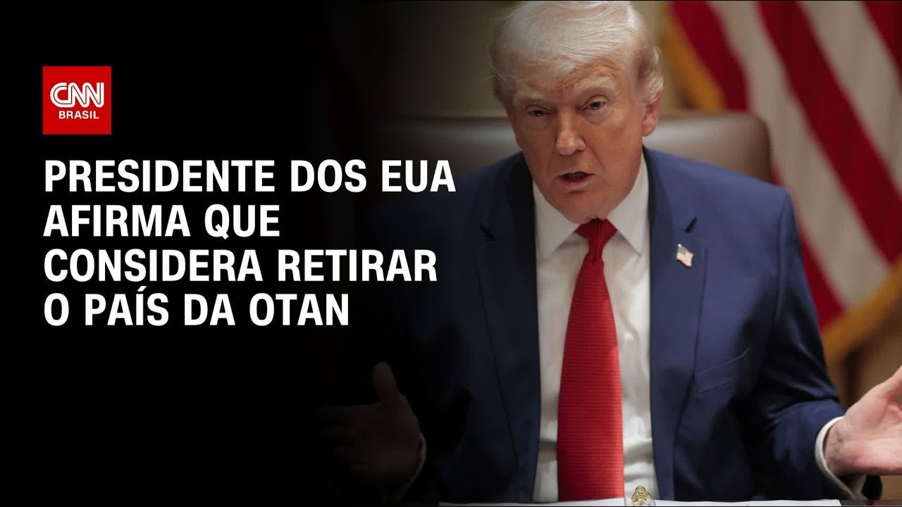Trump diz que considera retirar os EUA da Otan | CNN NOVO DIA