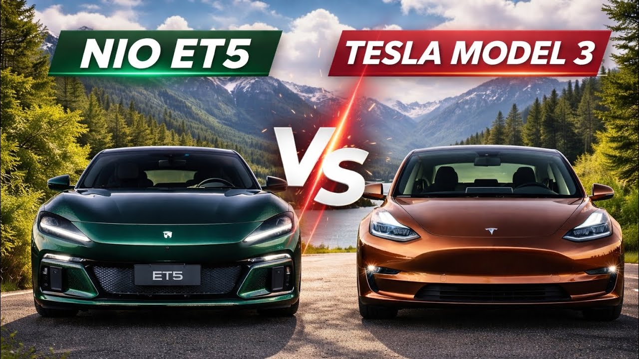 NIO ET5 VS TESLA MODEL 3&ndash; THE ULTIMATE ELECTRIC CAR BATTLE