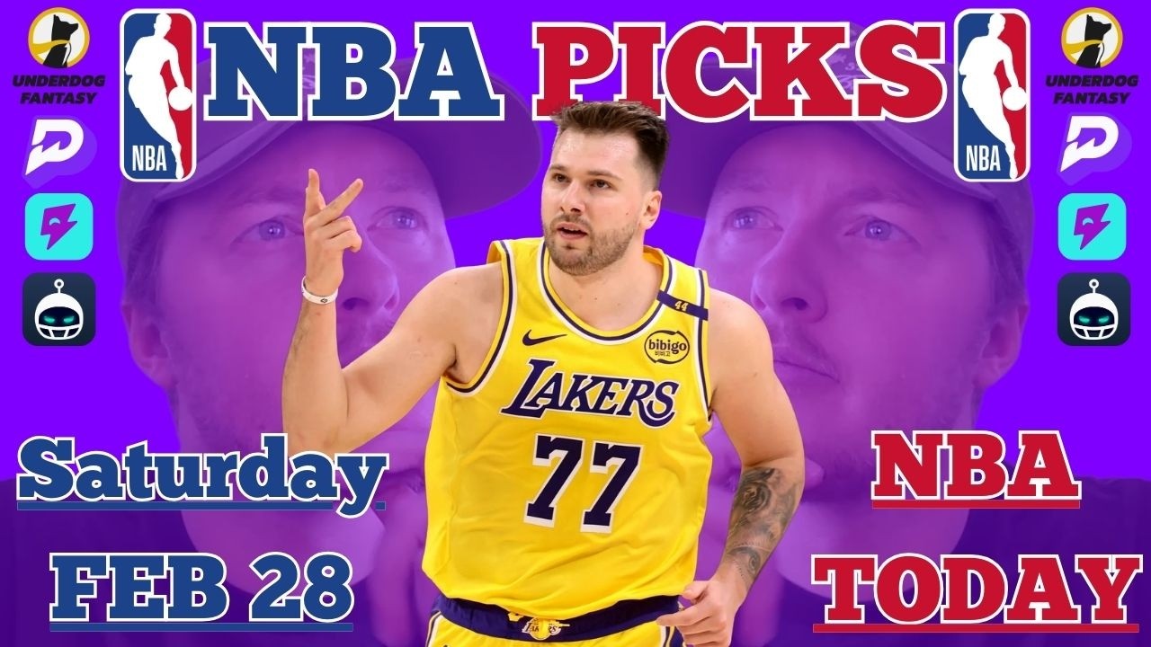 My 3 Best NBA Picks Today | Saturday February 28 | Player Props, Bets, and Predictions