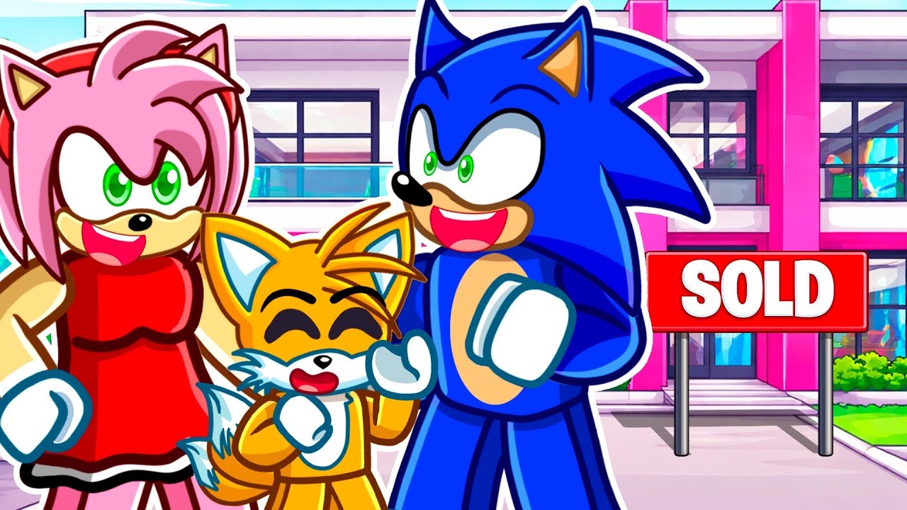 Sonic & Amy Started A NEW FAMILY..(Roblox)