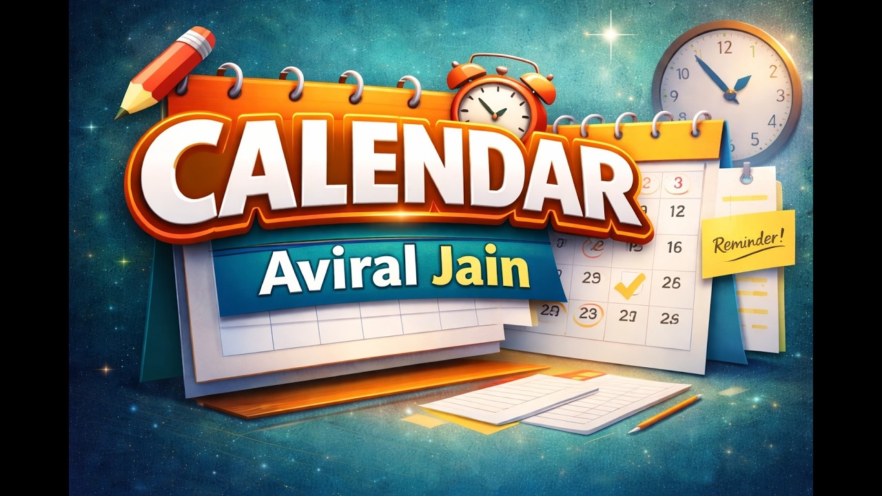 Calendar Revision Video
