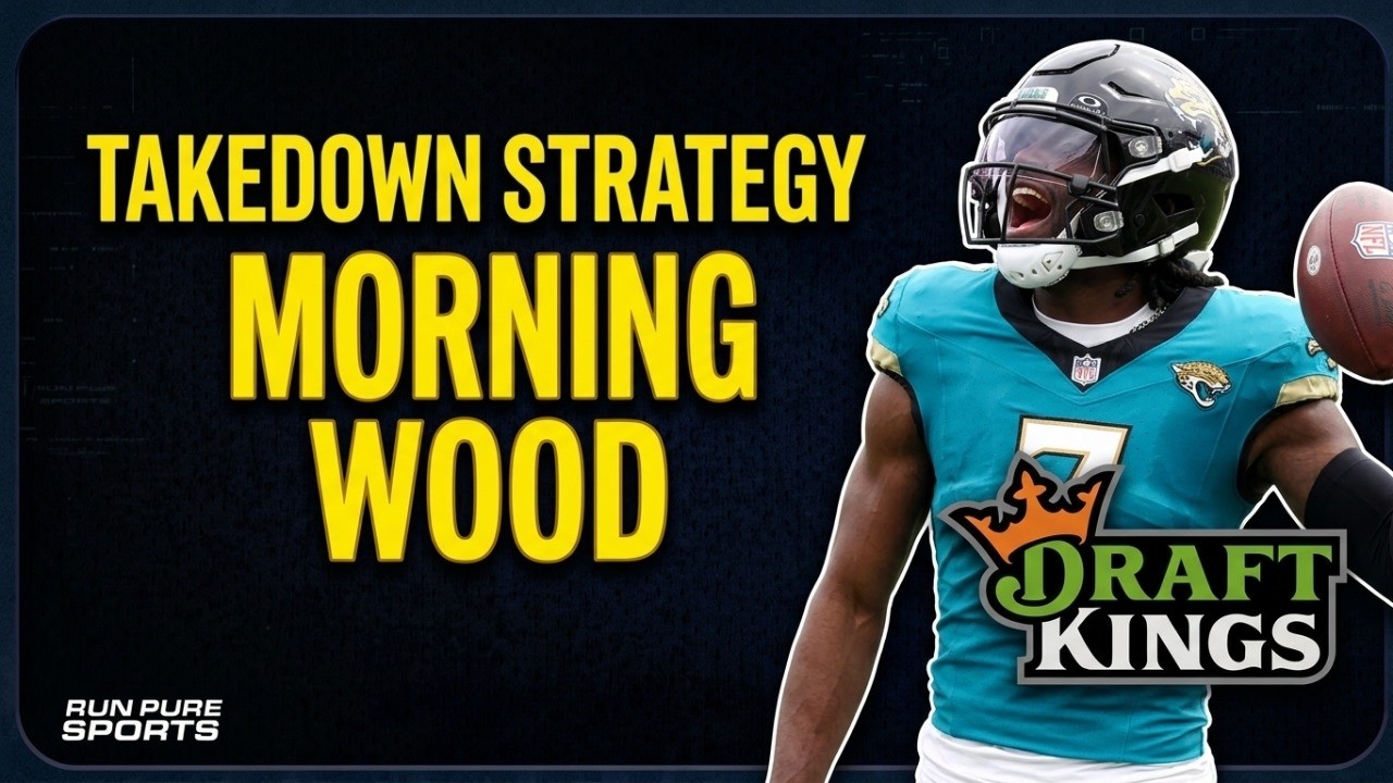 DraftKings NFL Week 4 | Live GPP Picks! | The Morning Wood