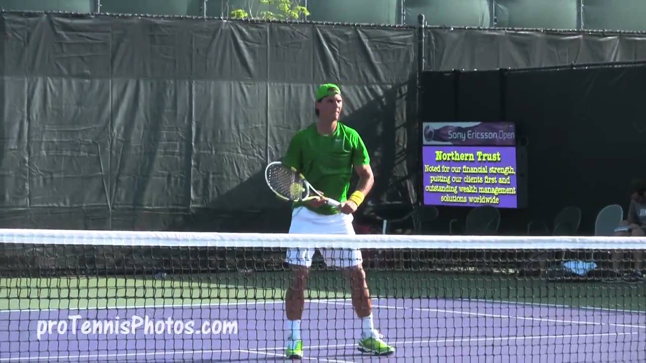 Rafa Nadal 2011 Miami practice, march 30