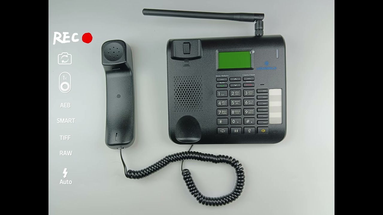 CDMA 450MHz Small Landline Phone TNC 1200mAh Battery Fixed Landline Phone