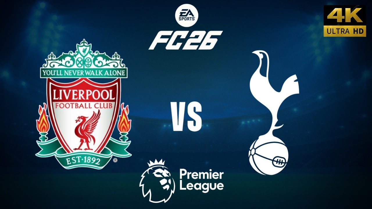 FC 26 - Liverpool vs Tottenham - Premier League 25/26 Full Match - PC [4K60]