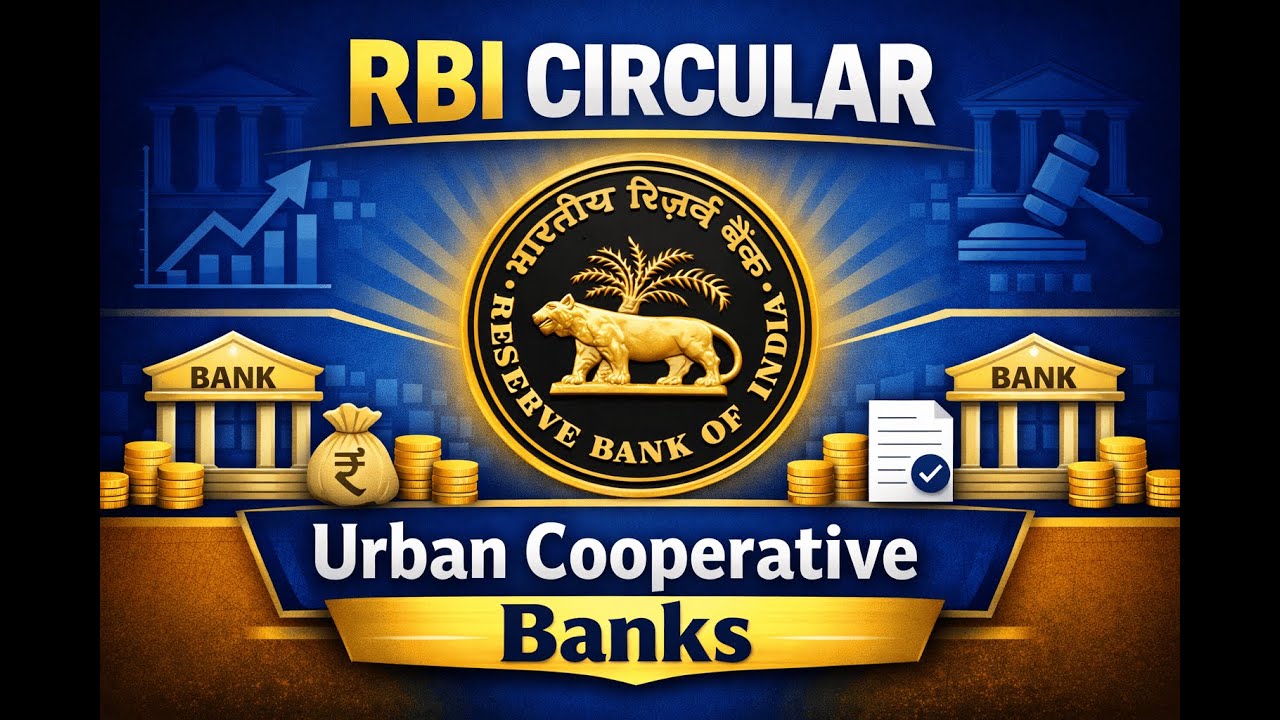 RBI Circular on Urban Cooperative Banks | Mayank Sir | WritED