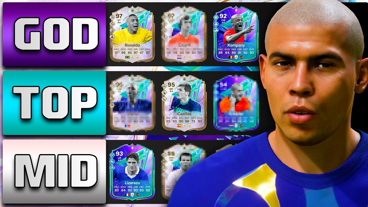 Рейтинг всех игроков серии Greats of the Game в FC 26