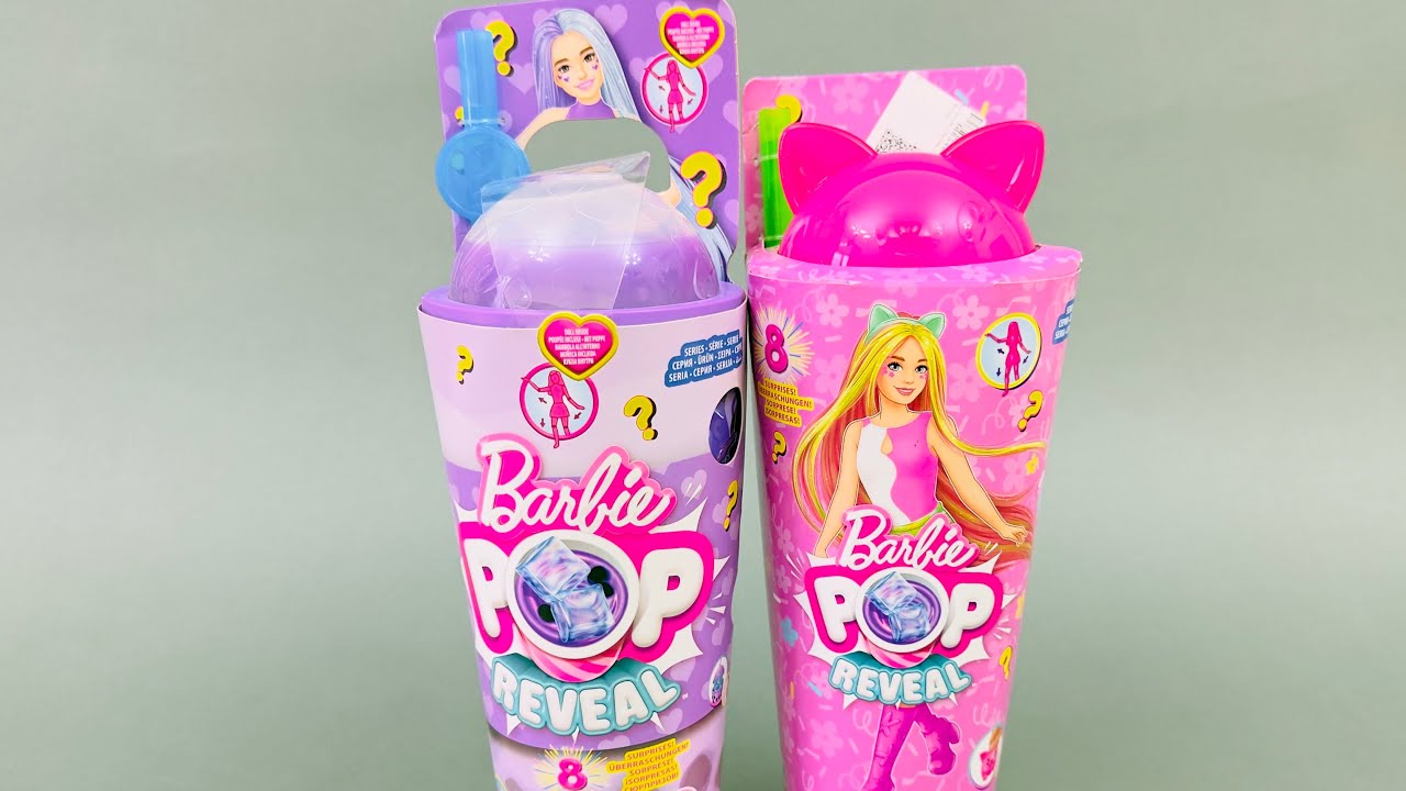 ASMR Unboxing Barbie Pop Reveal | Toys Review ‼️