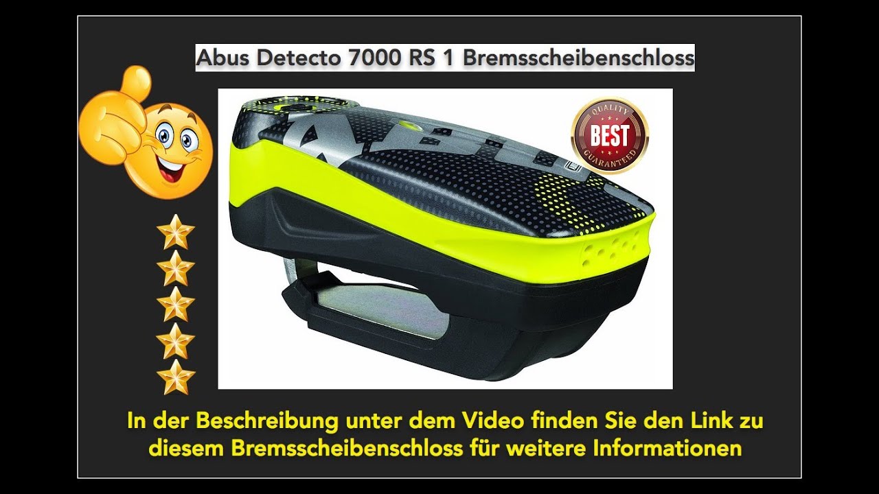 Motorradschl&ouml;sser & Motorradschloss Test 2020🆕 die besten Bremsscheibenschl&ouml;sser!