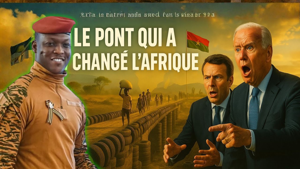 Ibrahim Traoré : Le Burkina Faso construit un pont écologique qui choqué le monde !